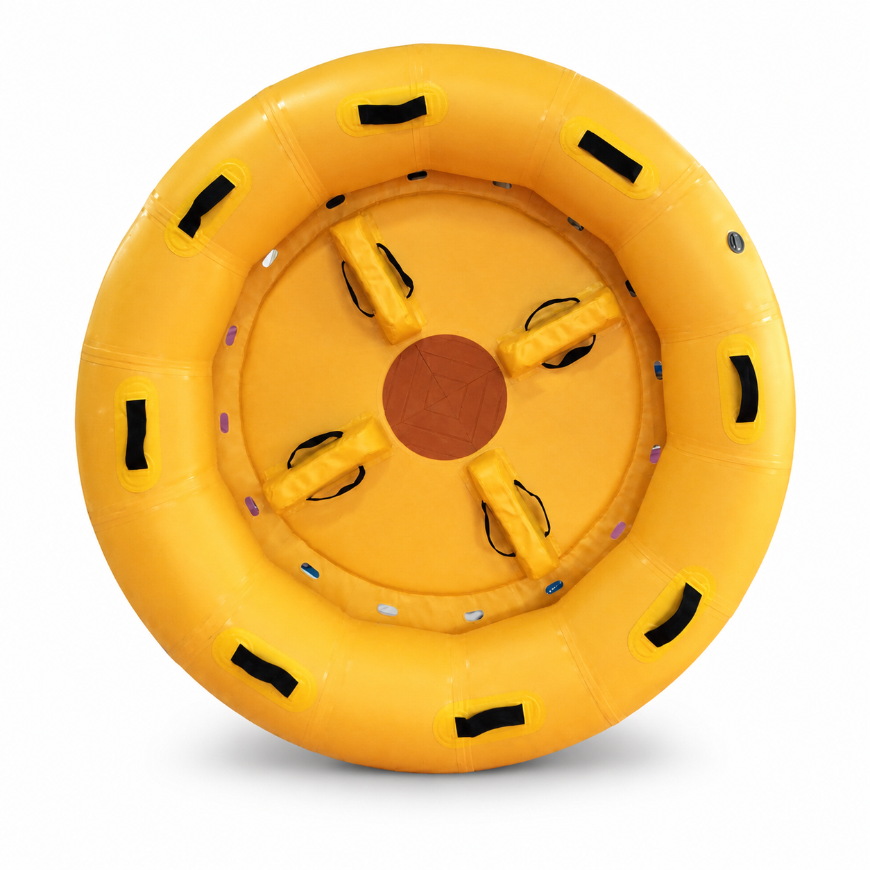 Six Rider Inflatable Water Slide Raft